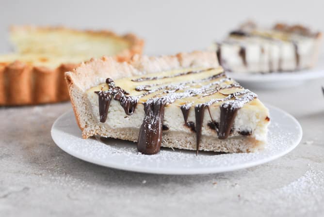 Cannoli Tart I howsweeteats.com Cannoli Tart I howsweeteats.com