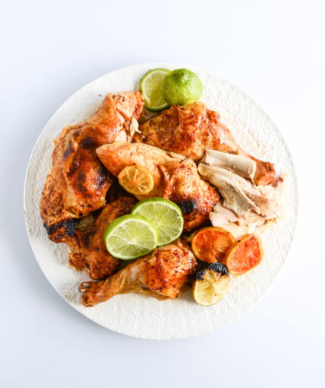 beer can chicken I howsweeteats.com