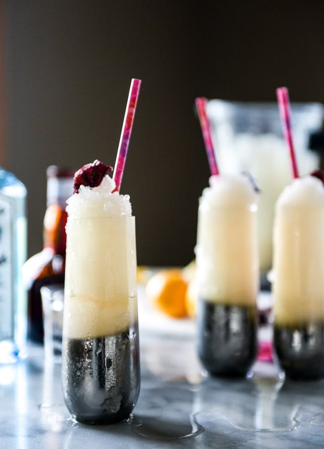 the leap year cocktail slushie I howsweeteats.com