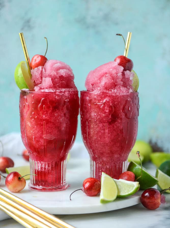 frozen cherry cosmo I howsweeteats.com