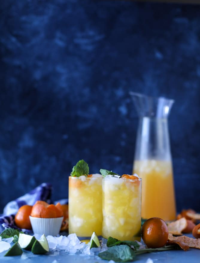 clementine vodka soda I howsweeteats.com