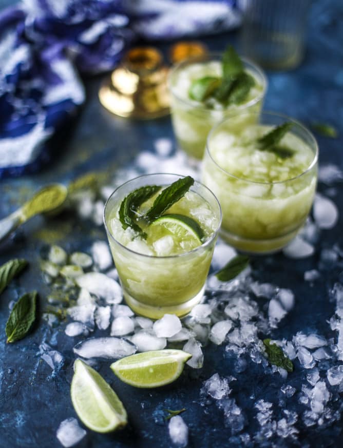 matcha ginger kombucha fizz I howsweeteats.com