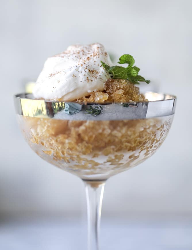 mojito coffee granita I howsweeteats.com 