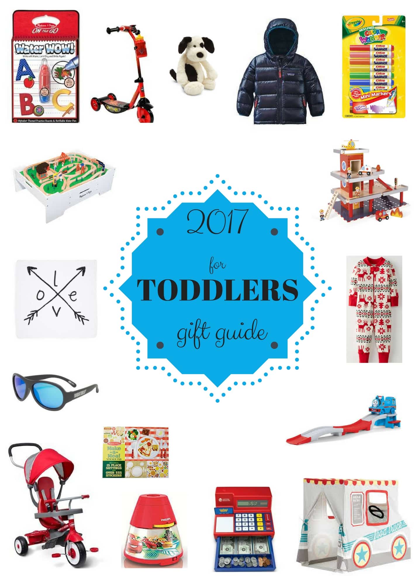 2017 toddler holiday gift guide I howsweeteats.com