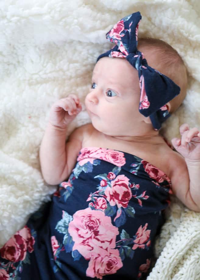 emilia at two weeks I howsweeteats.com