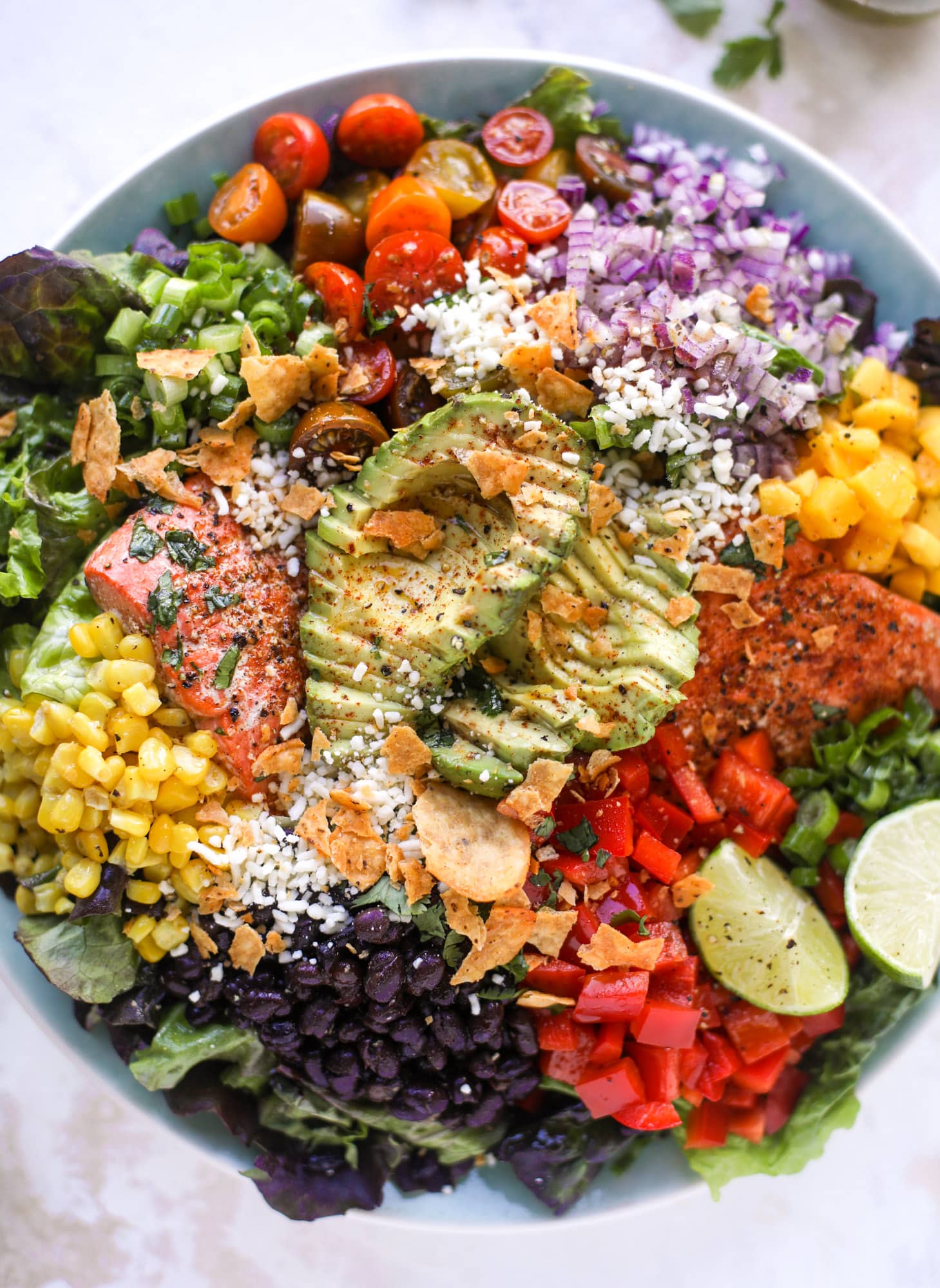 Southwest Salmon Salad