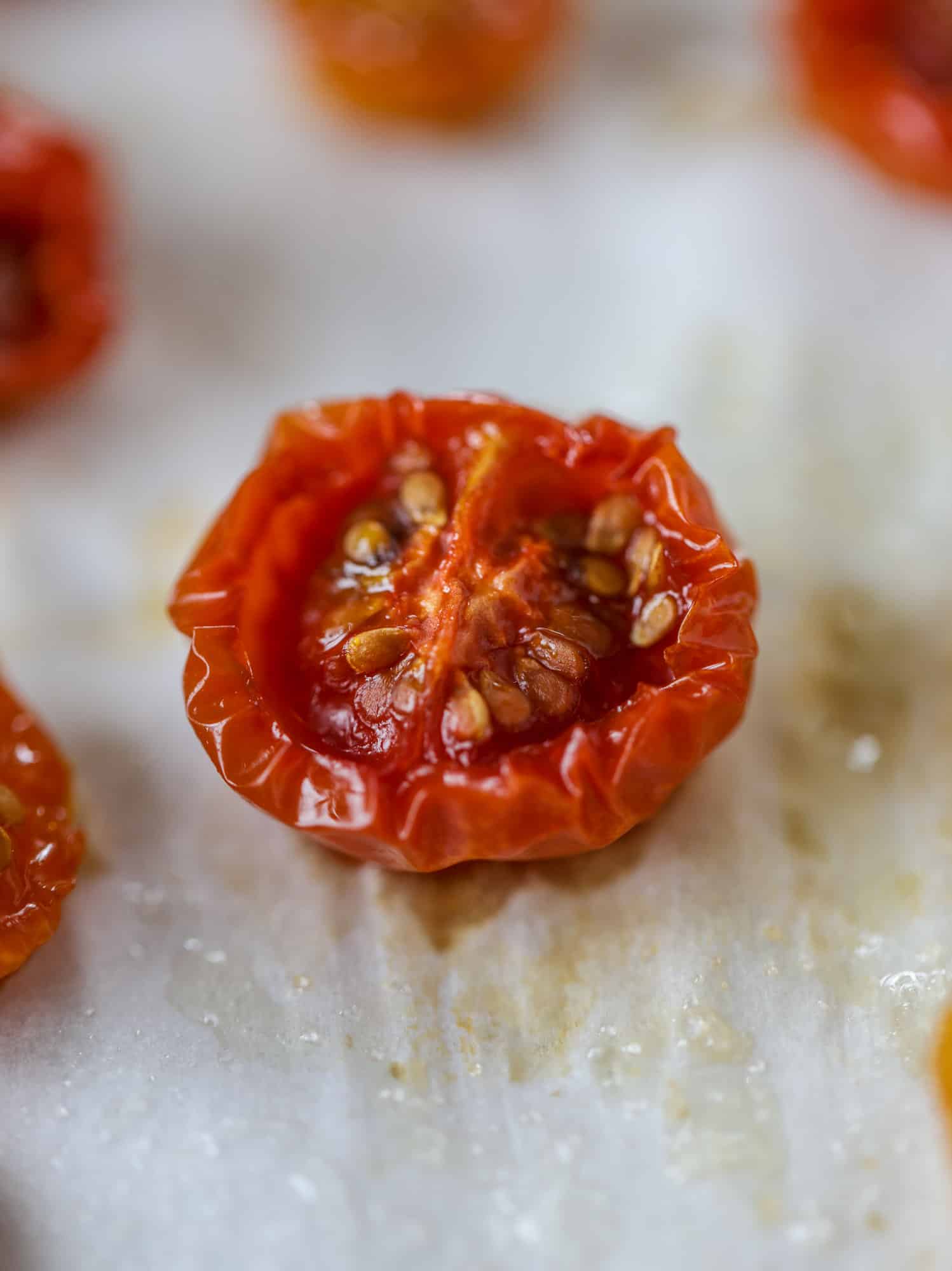 slow roasted tomatoes