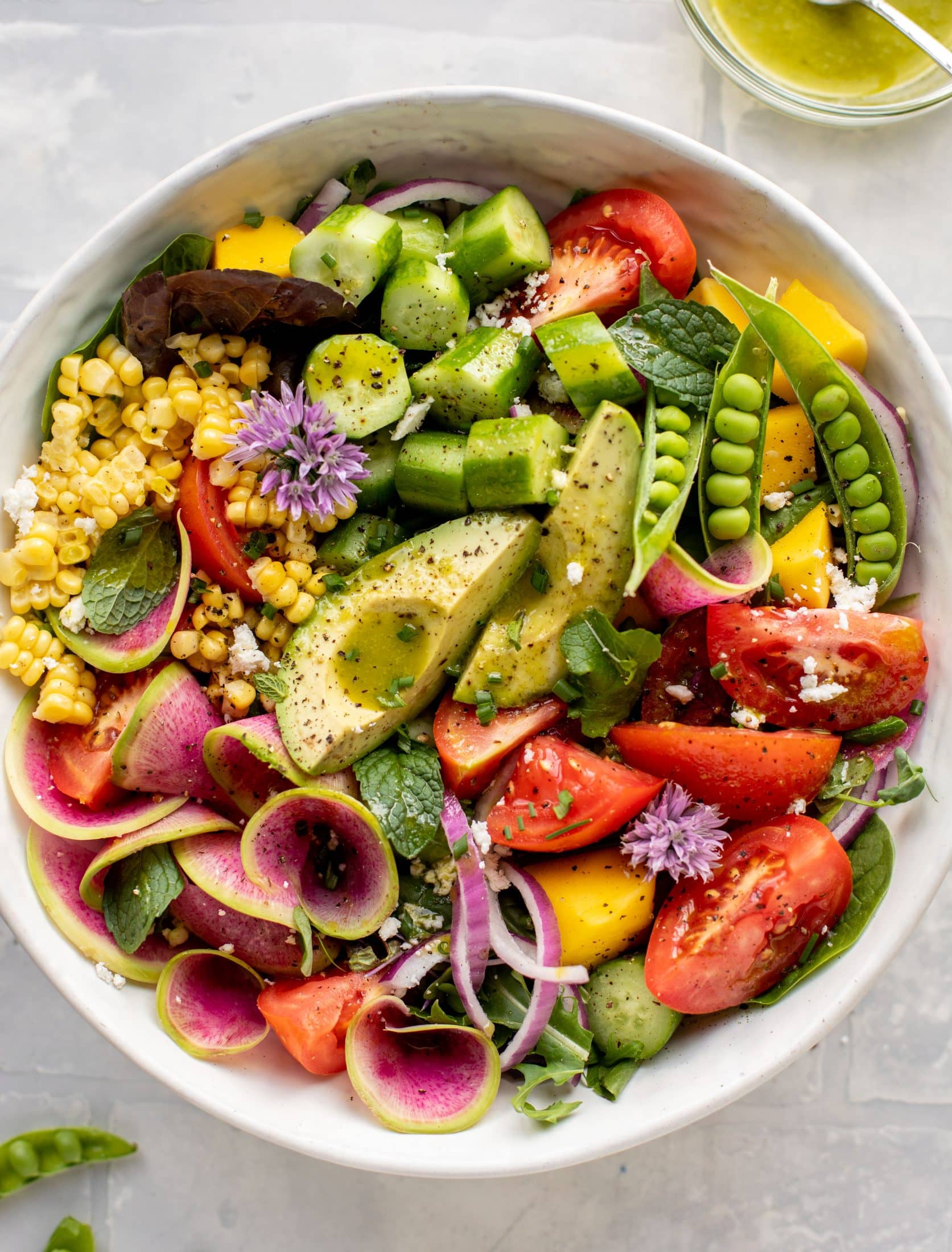 loaded summer house salad