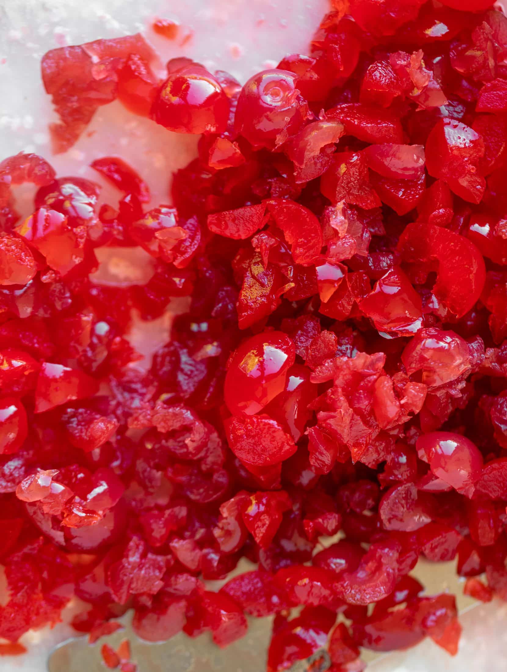 chopped maraschino cherries