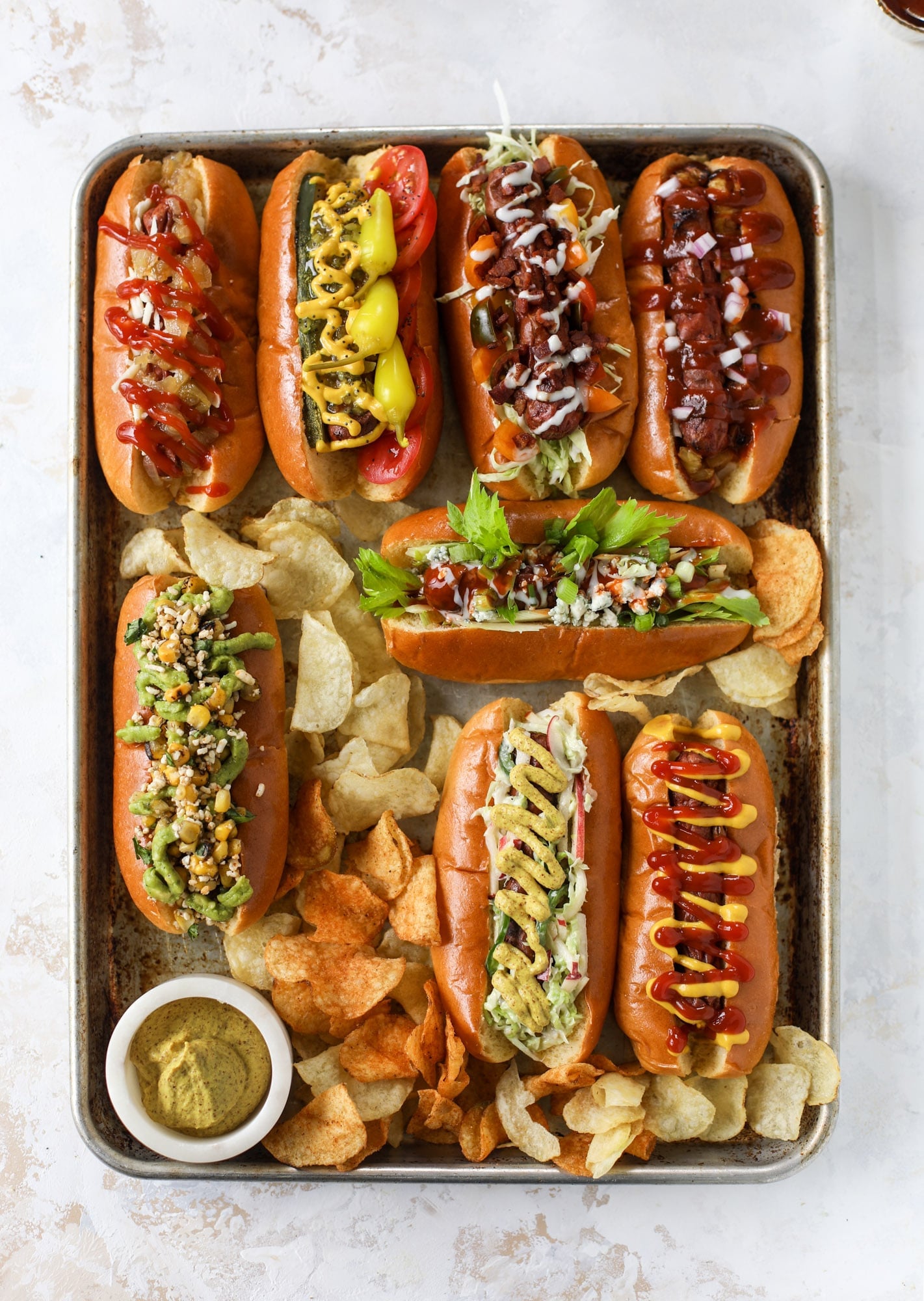 how to make a hot dog bar