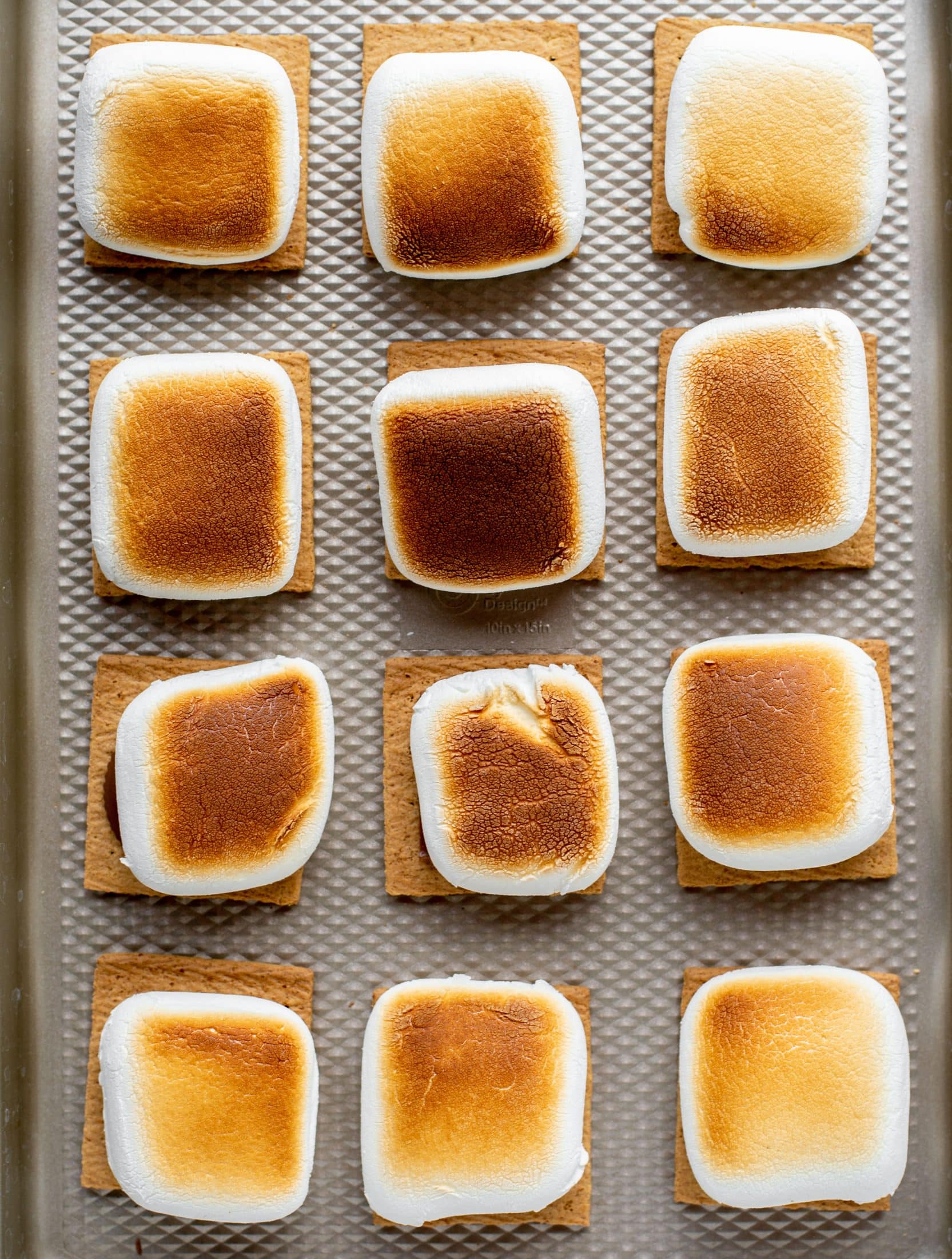 sheet pan s'mores