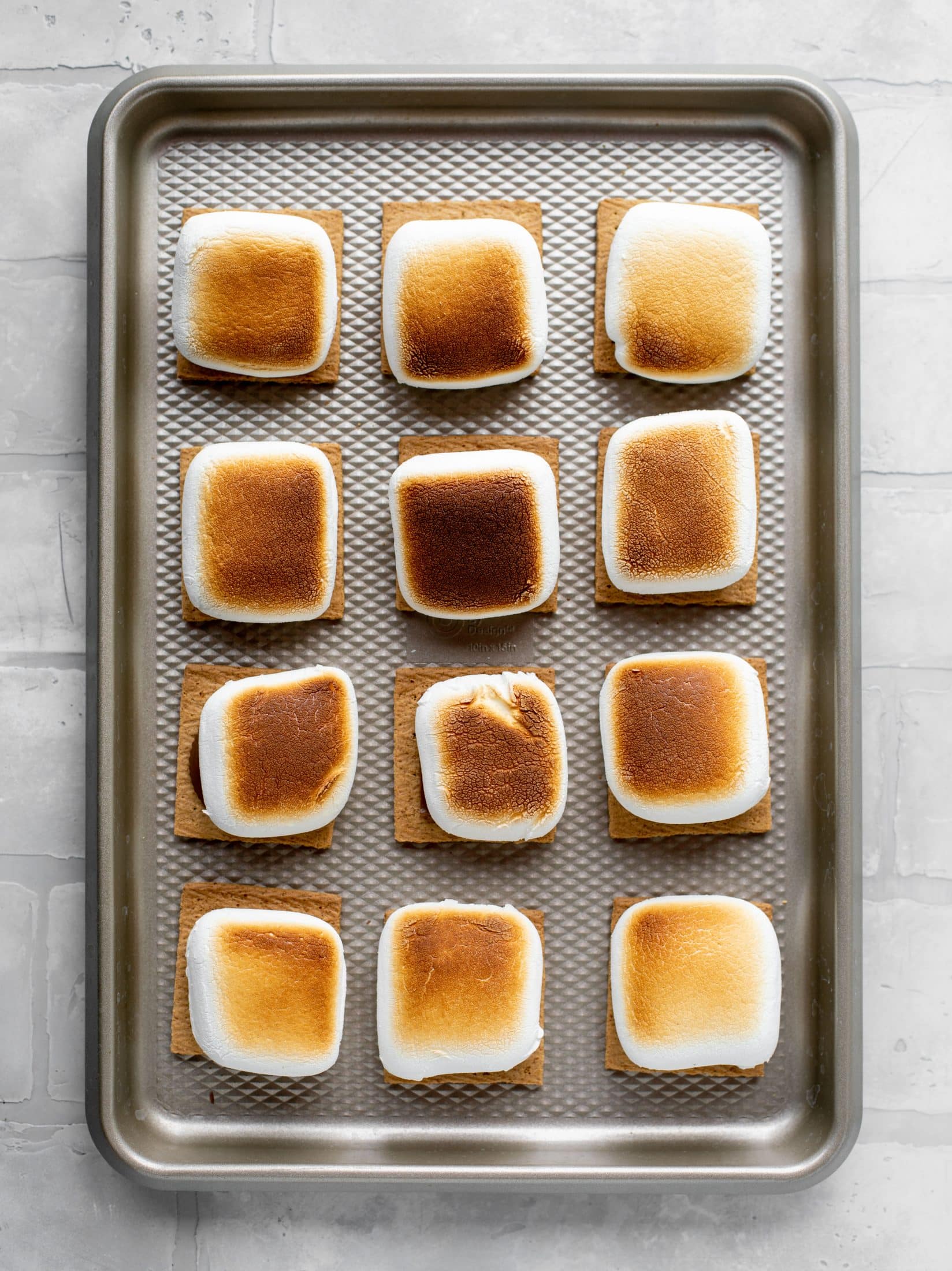 sheet pan s'mores