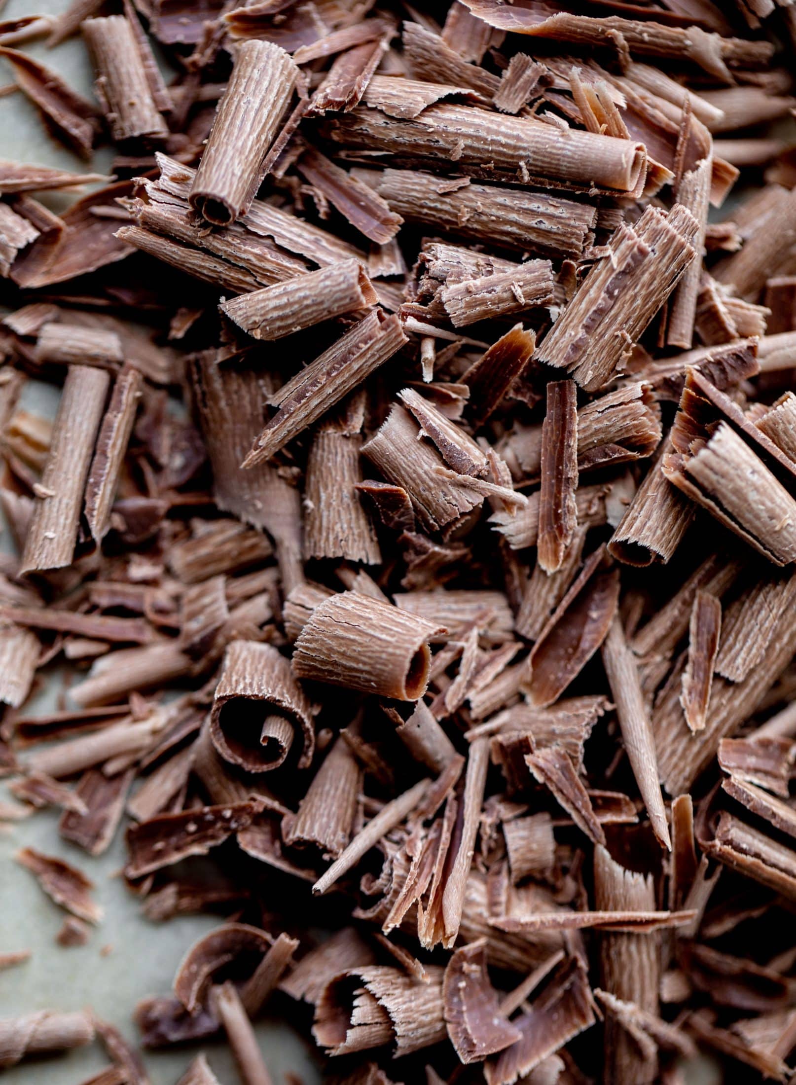 chocolate shavings