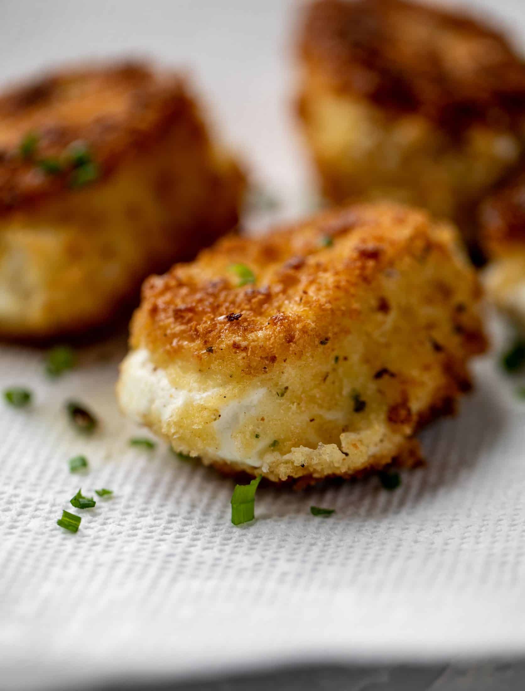 crispy fried goat cheese