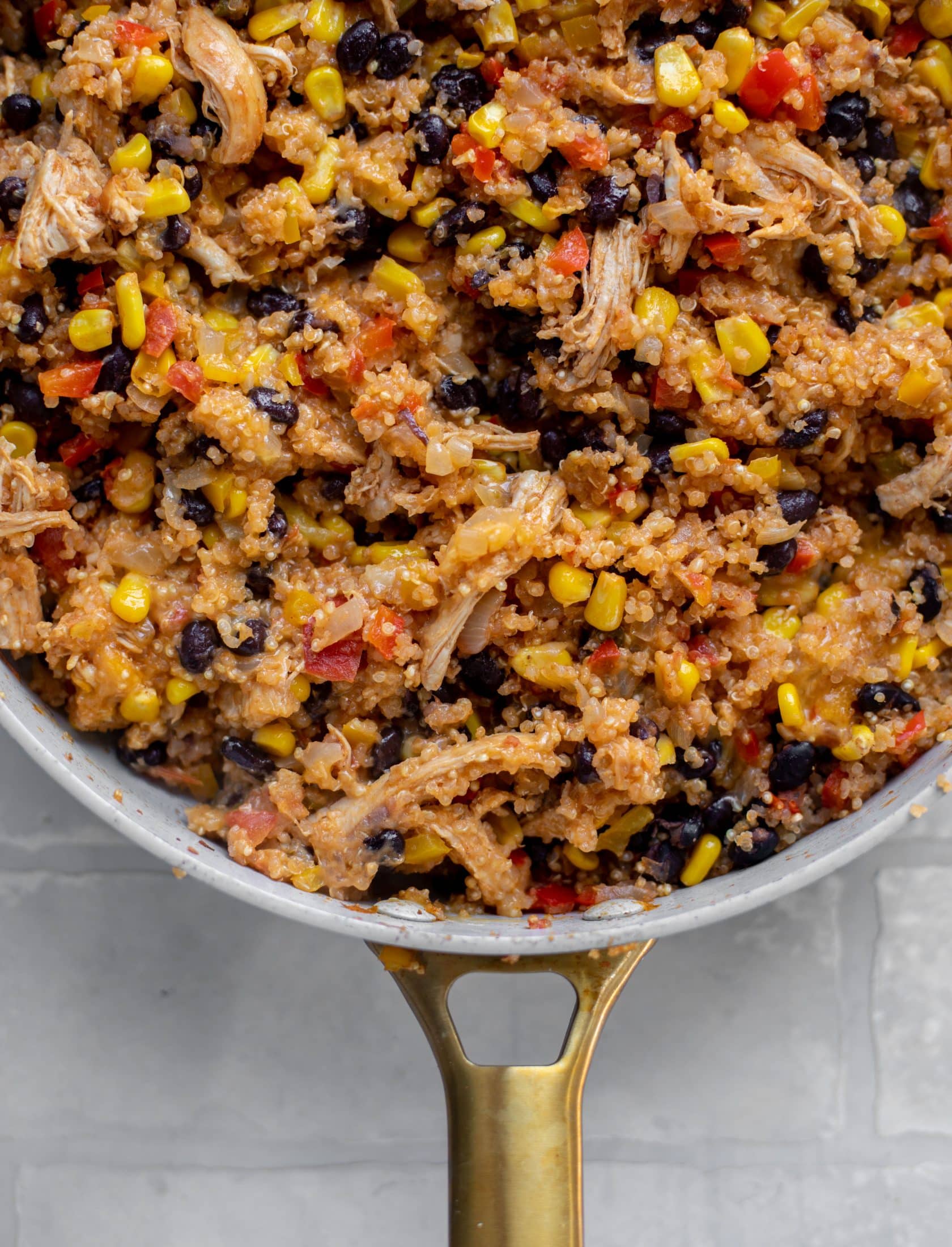one pot salsa chicken quinoa