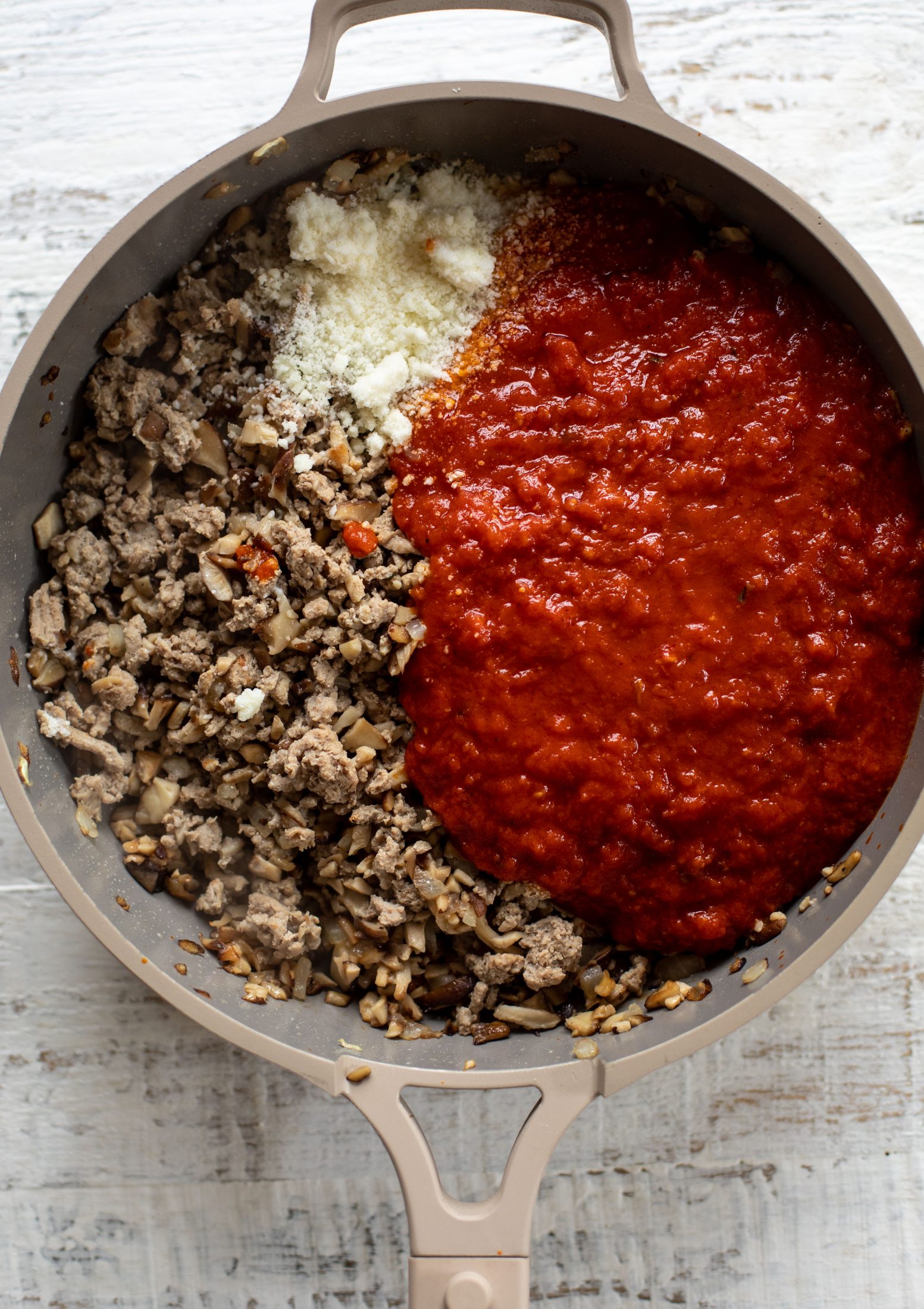 making turkey bolognese