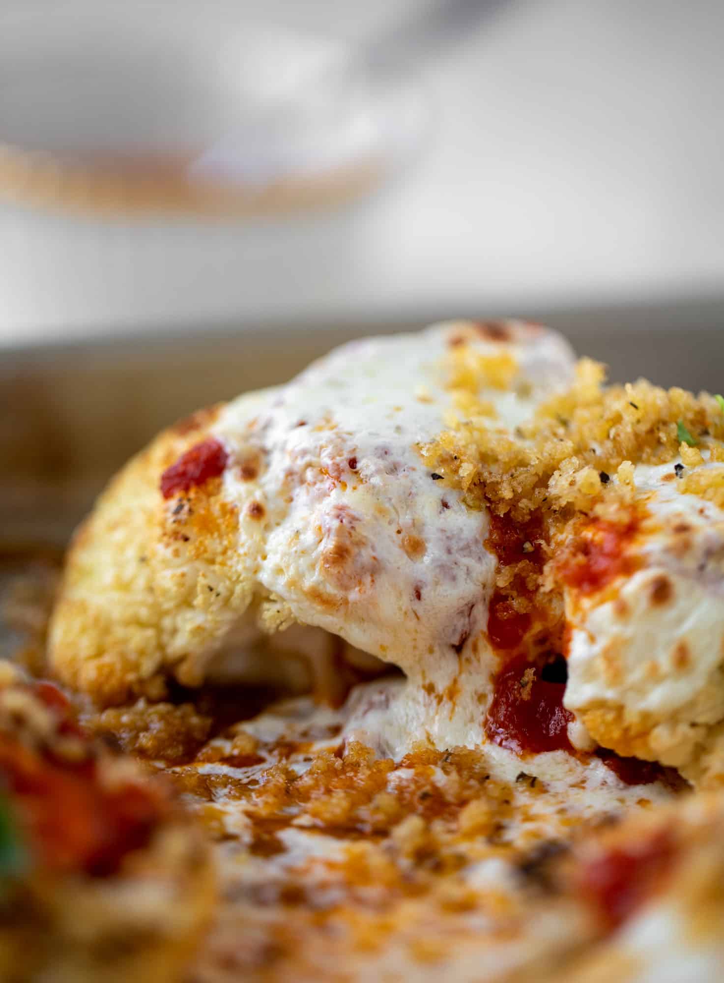 baked cauliflower parmesan