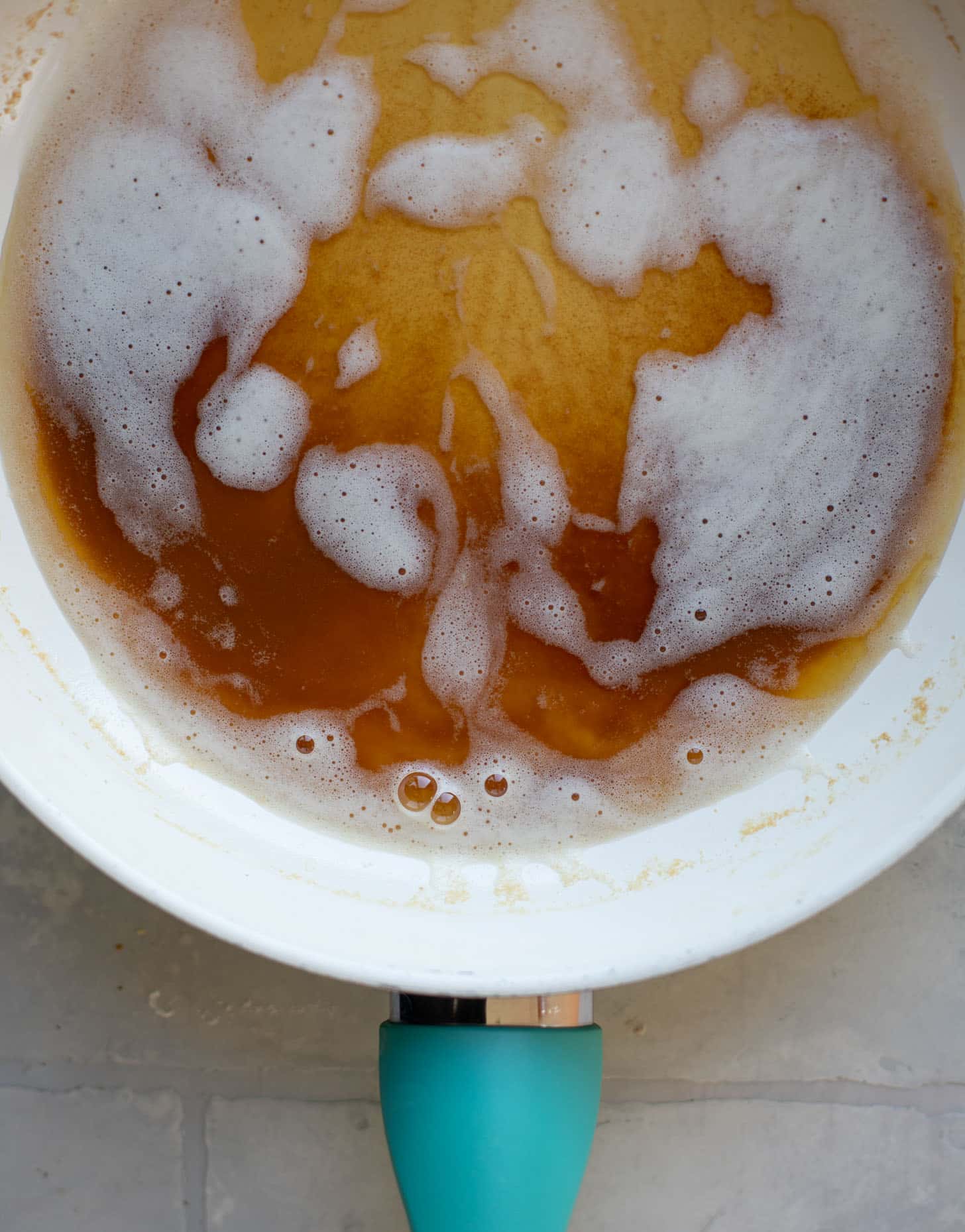 brown butter in a skillet