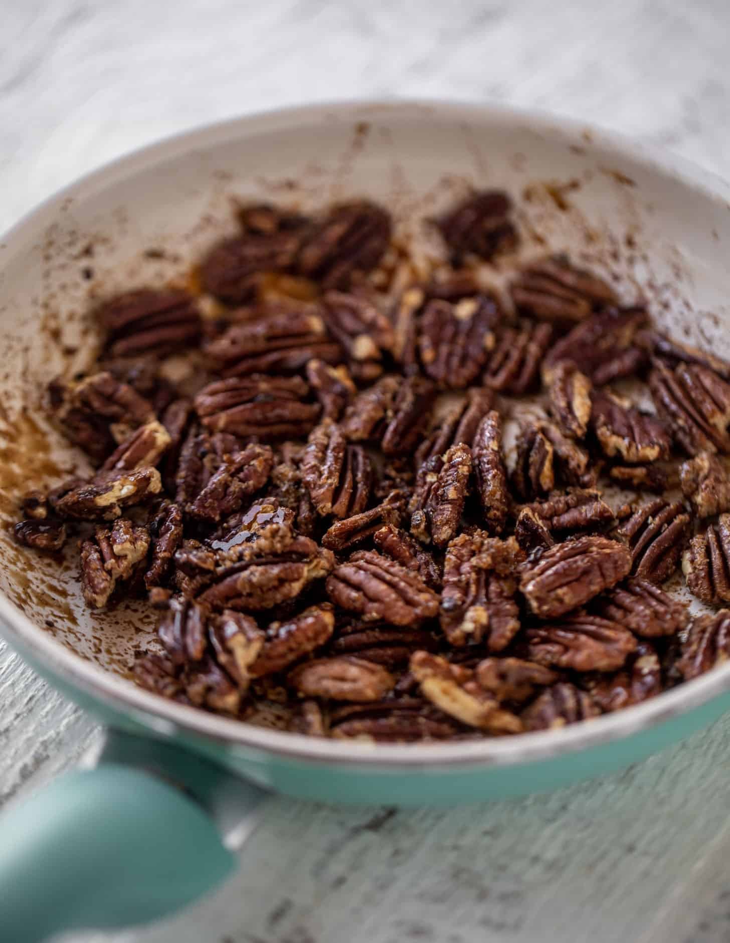 toasted brown sugar pecans