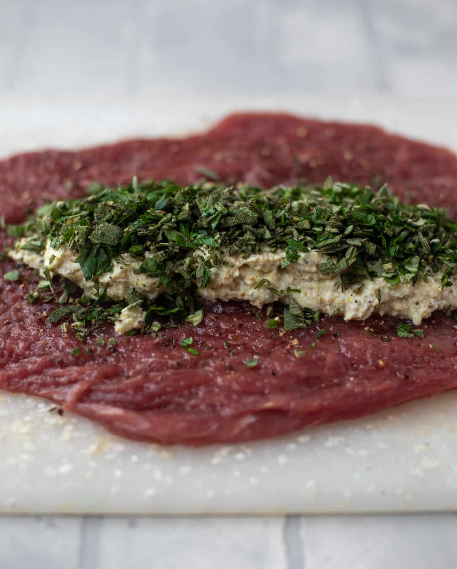 stuffing pork tenderloin