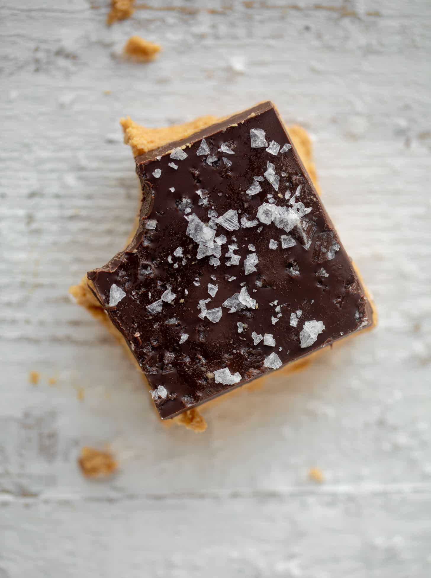 salted peanut butter cup bars