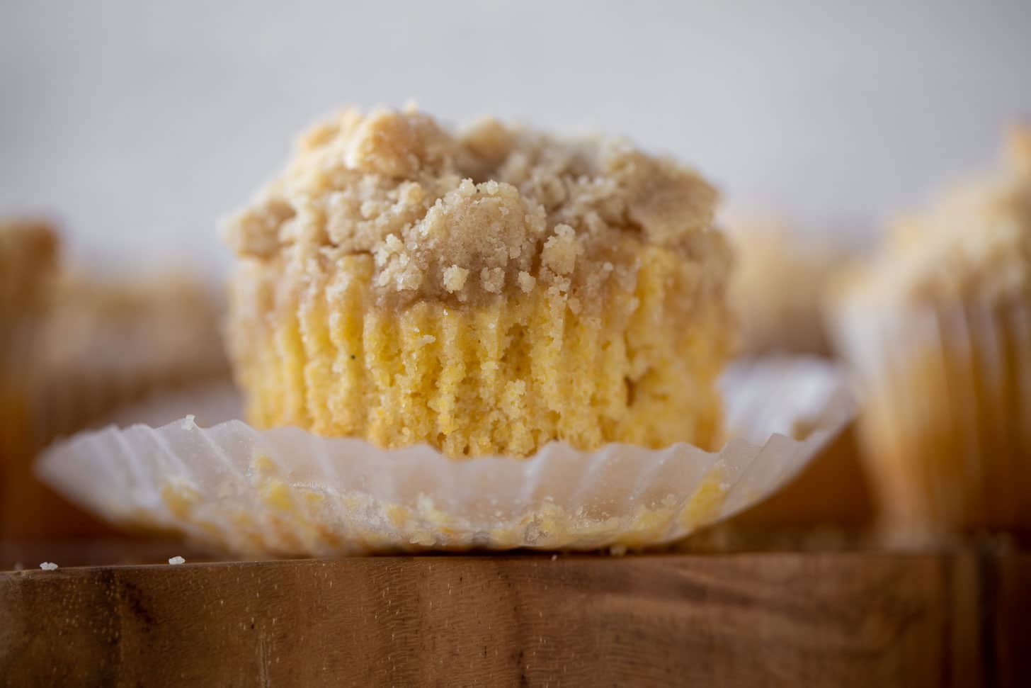 cornbread crumb muffins
