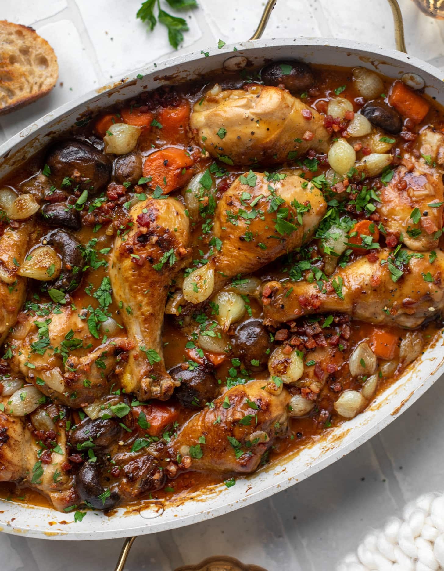 rosé coq au vin recipe