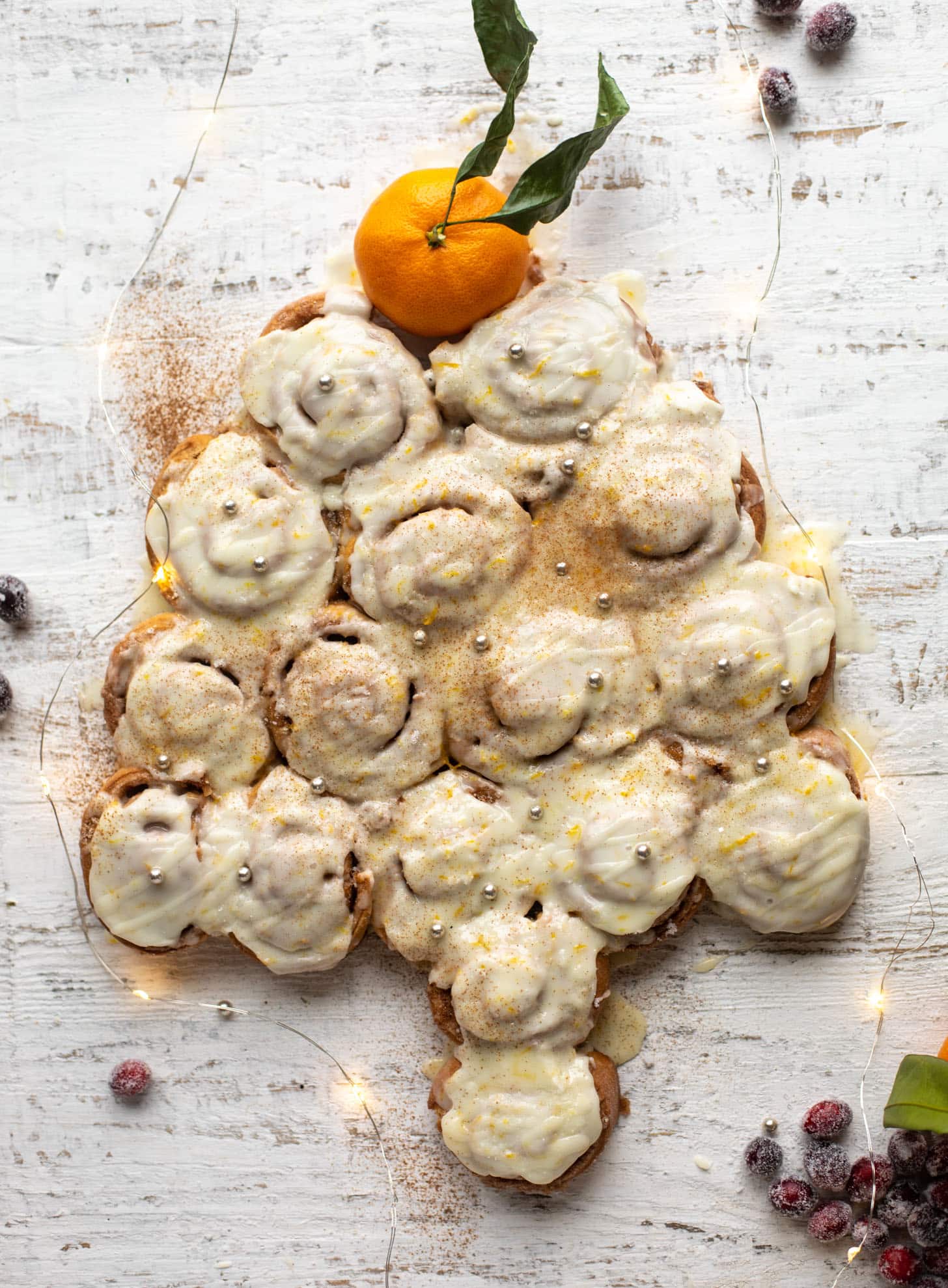 one hour cinnamon orange rolls