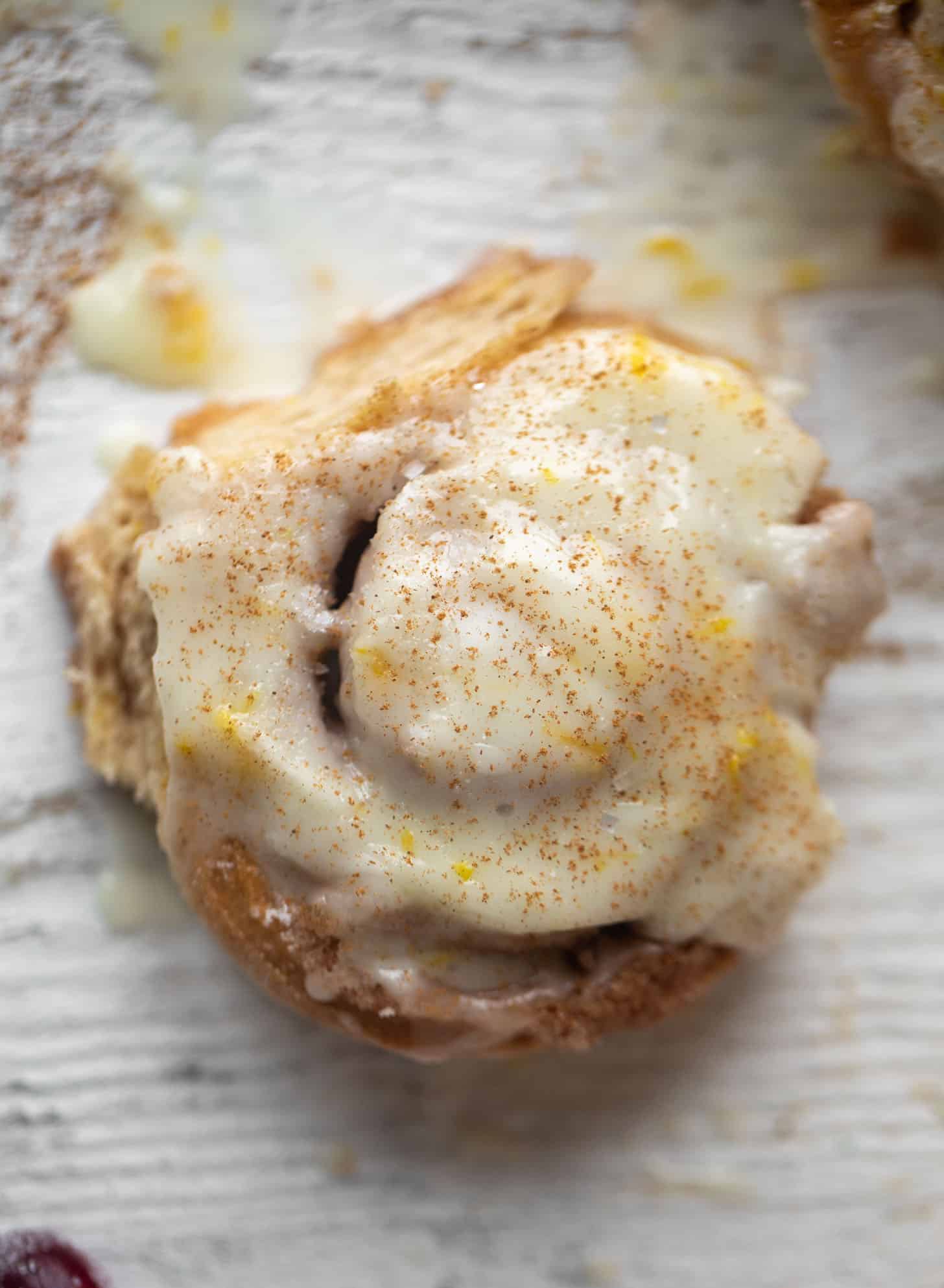 one hour cinnamon orange rolls