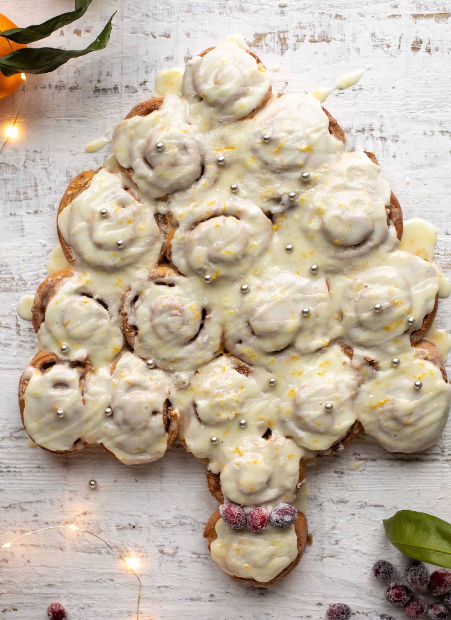 one hour cinnamon orange rolls