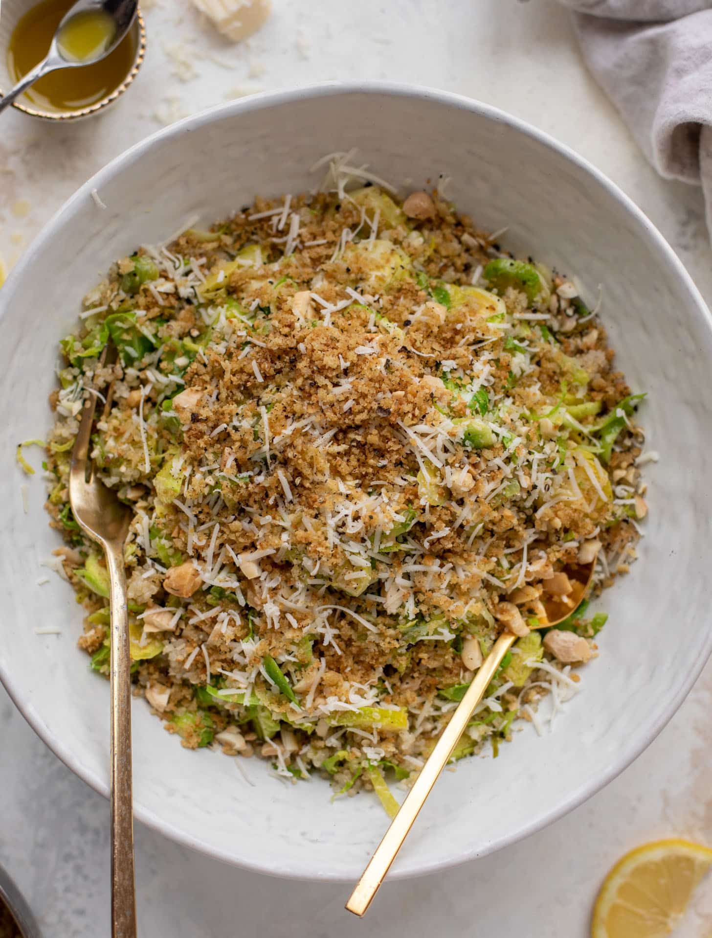 brussels crunch salad