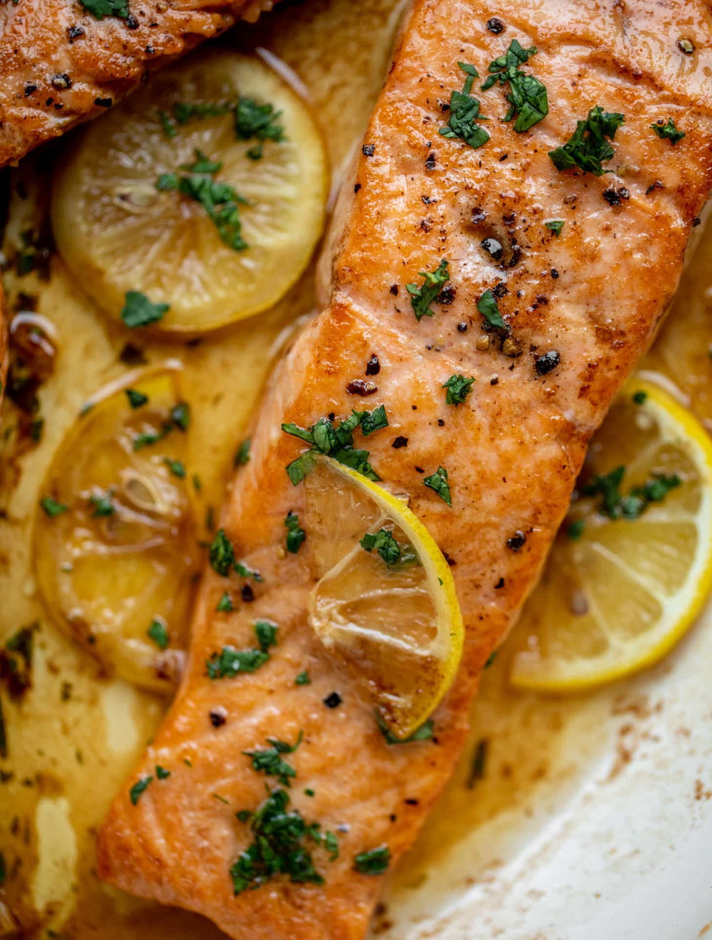 lemon brown butter salmon