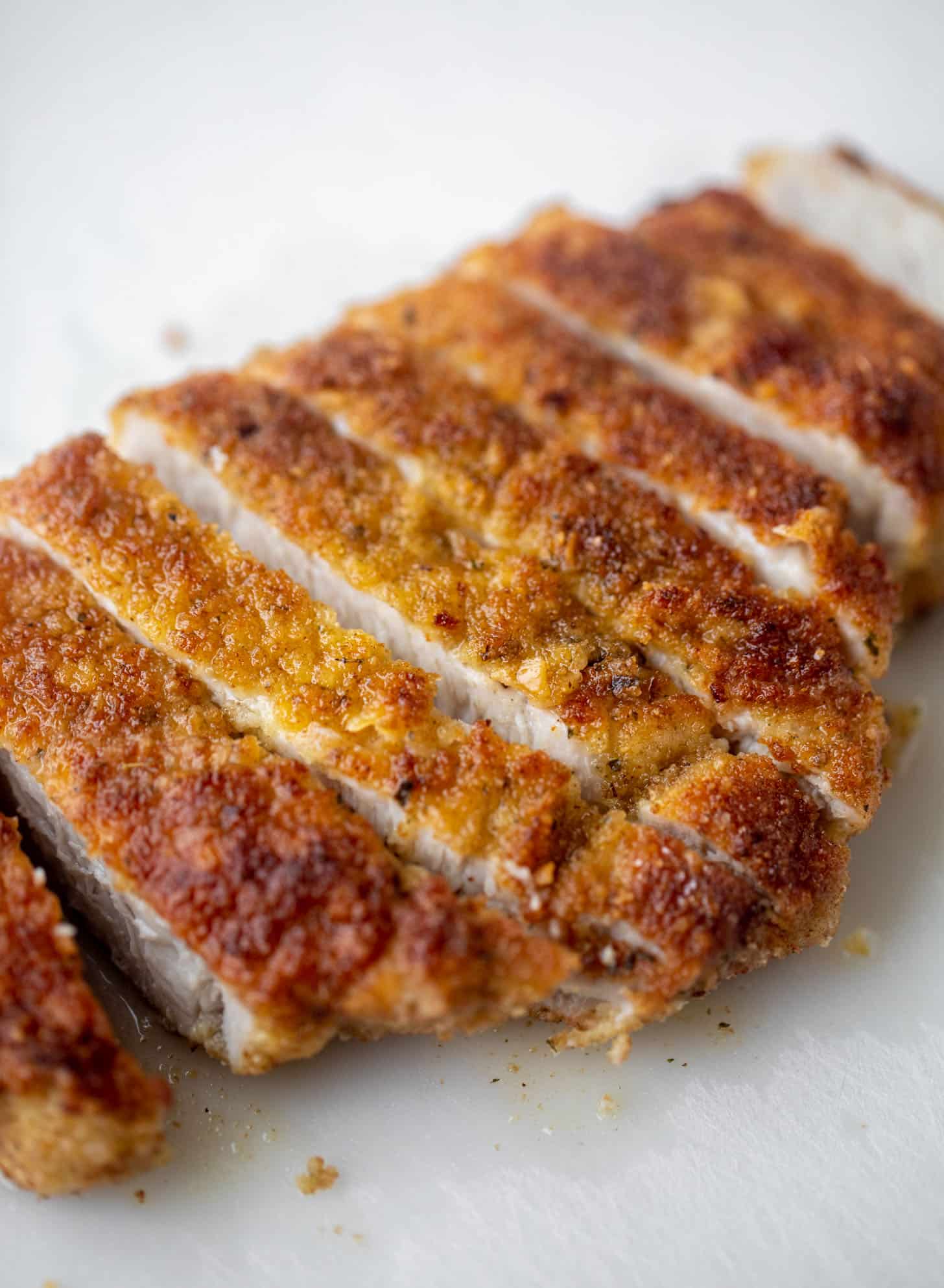 crispy pork milanese