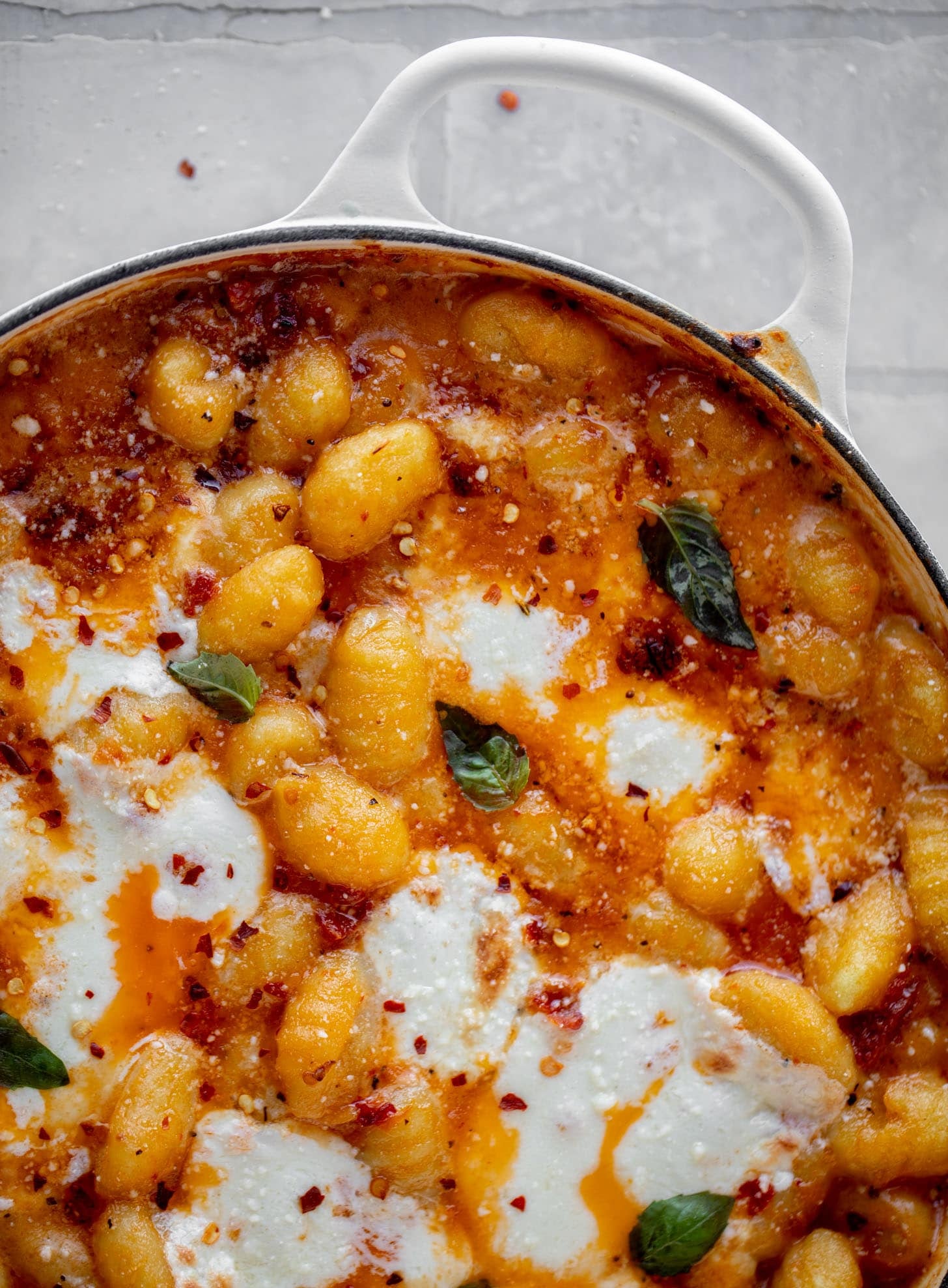 saucy sun dried tomato gnocchi
