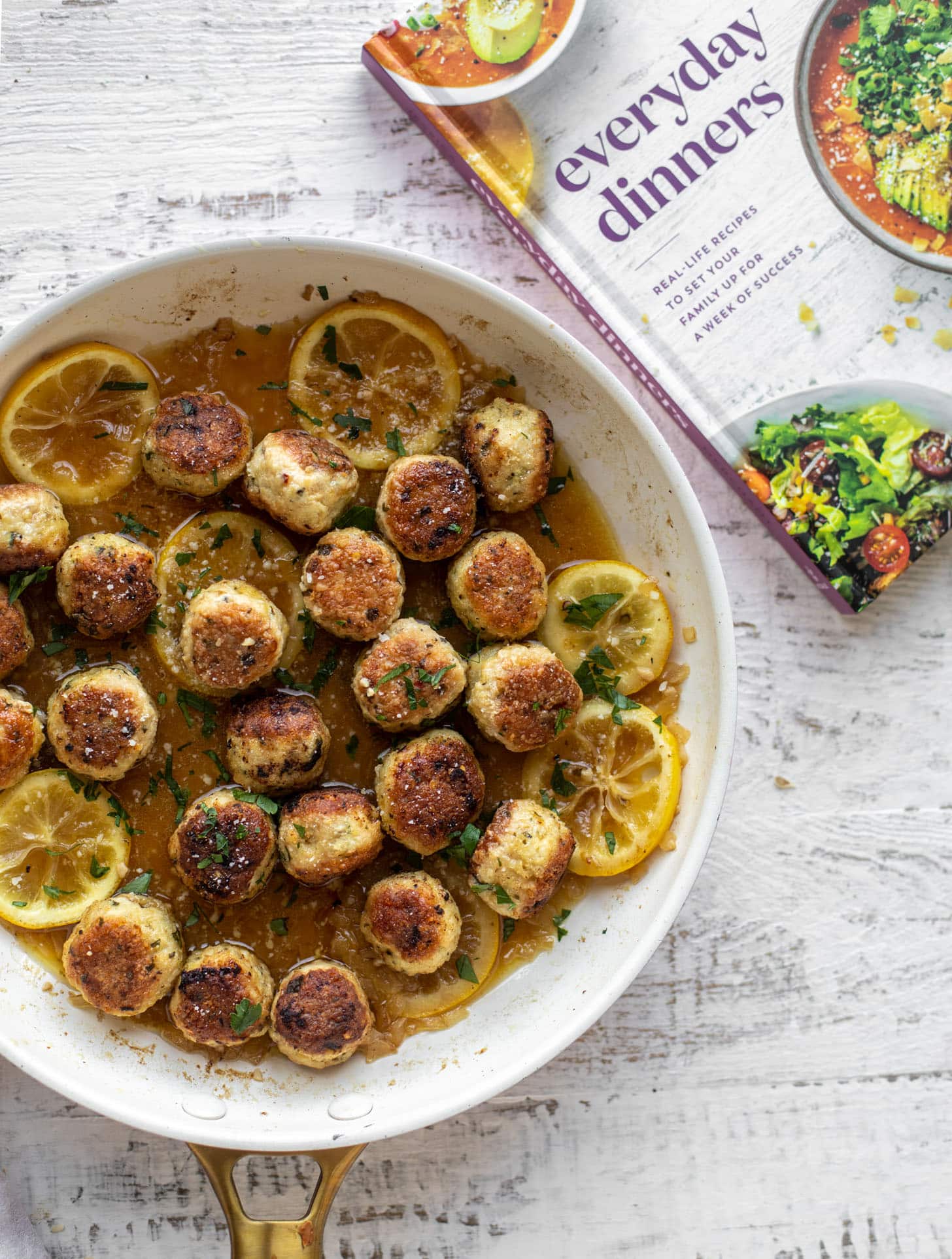 chicken romano meatballs