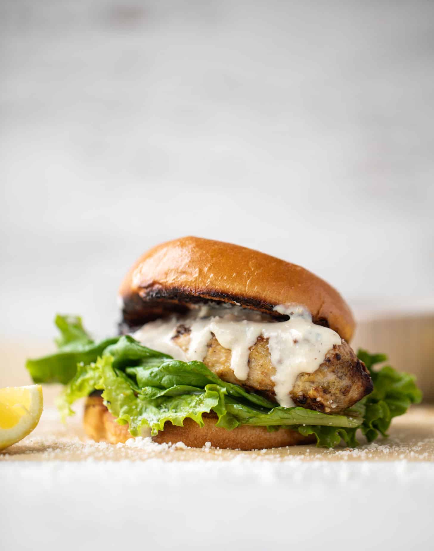 grilled chicken caesar sandwiches