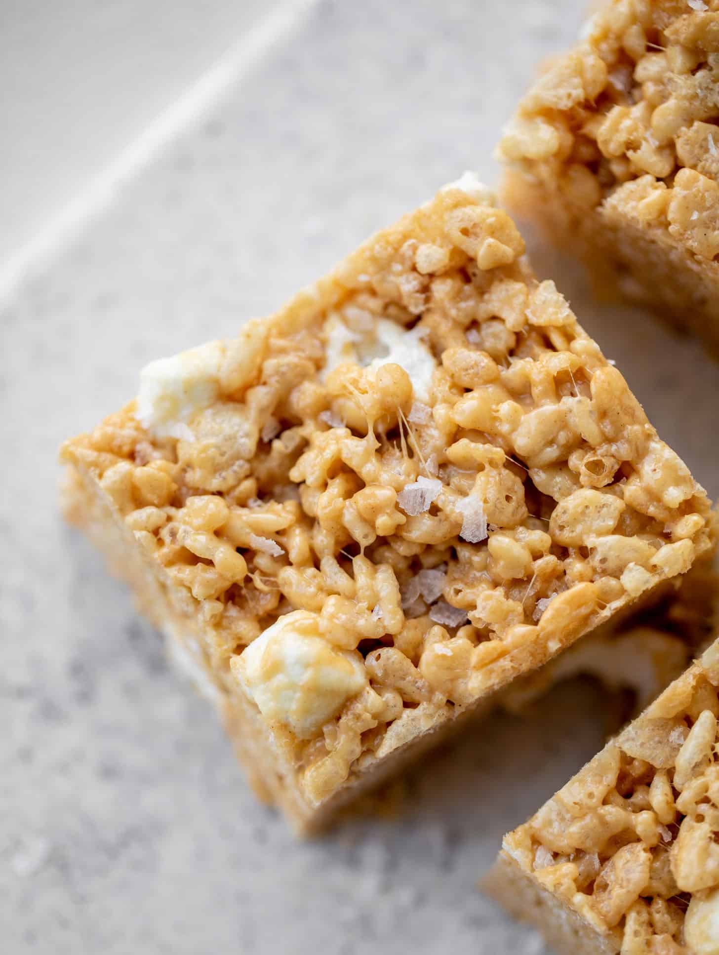 salted peanut butter rice krispy treats