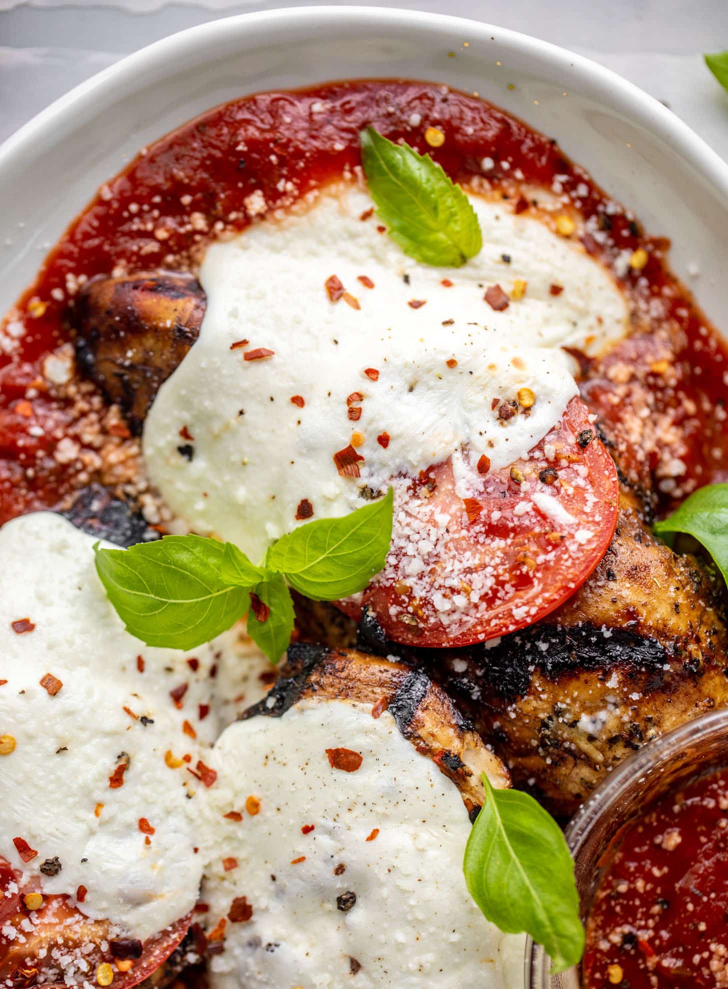 grilled chicken parmesan