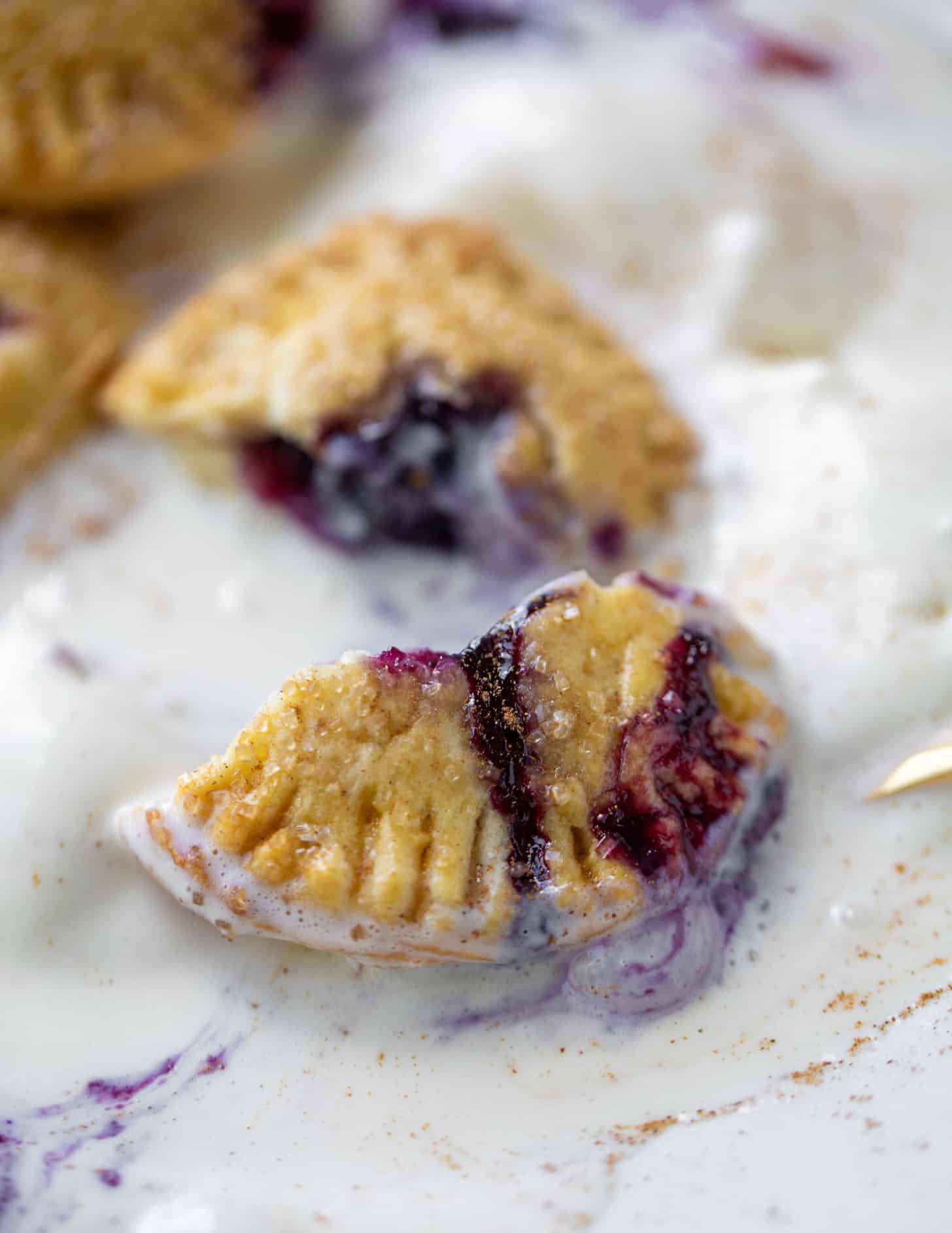 red white and blue berry hand pies