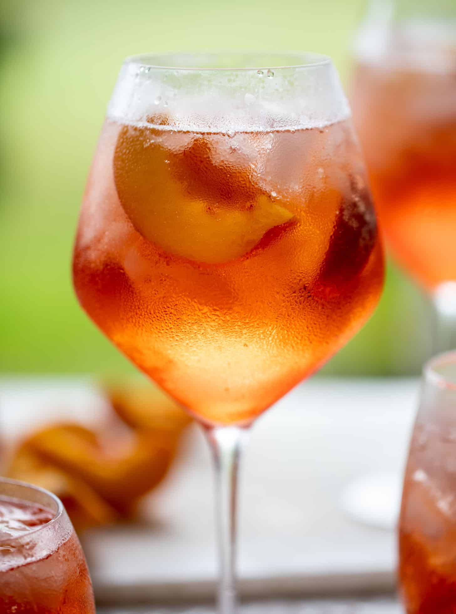 sparkling rosé aperol spritz