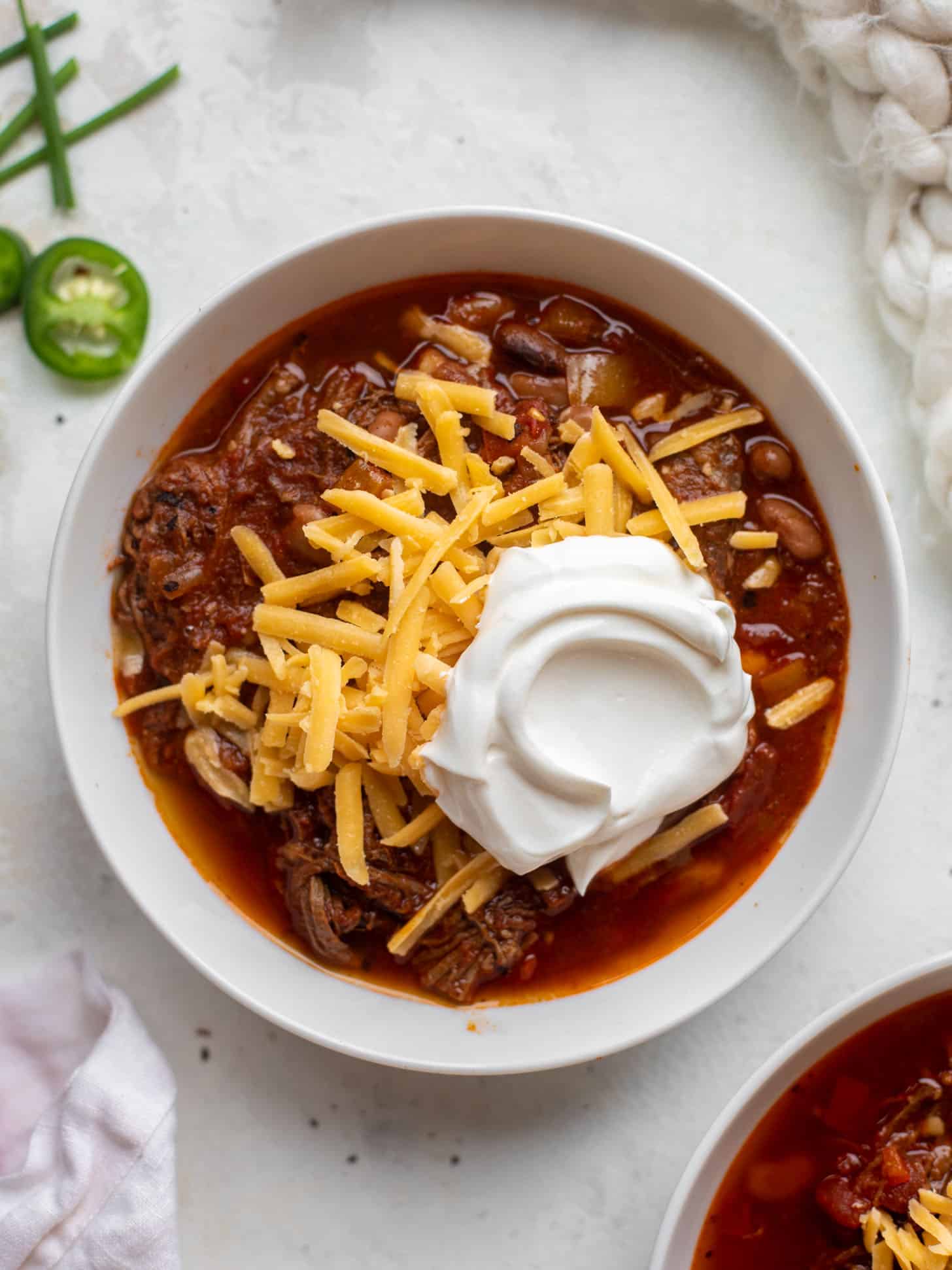 slow cooker fire roasted brisket chili