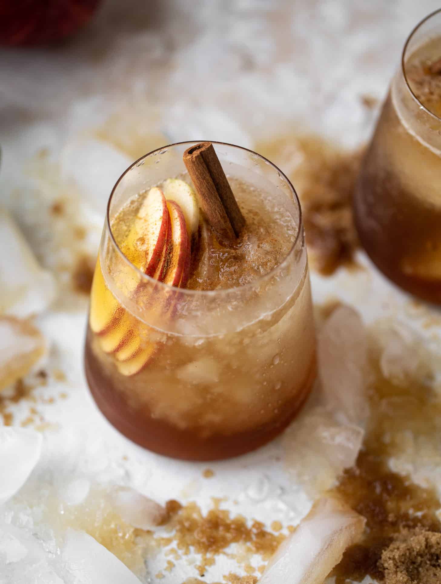 brown sugar bourbon smash