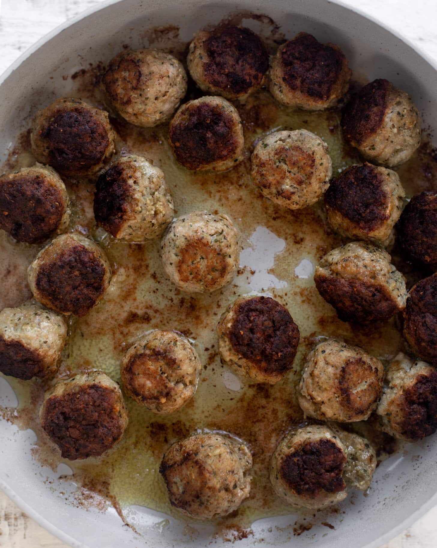 turkey pesto meatballs