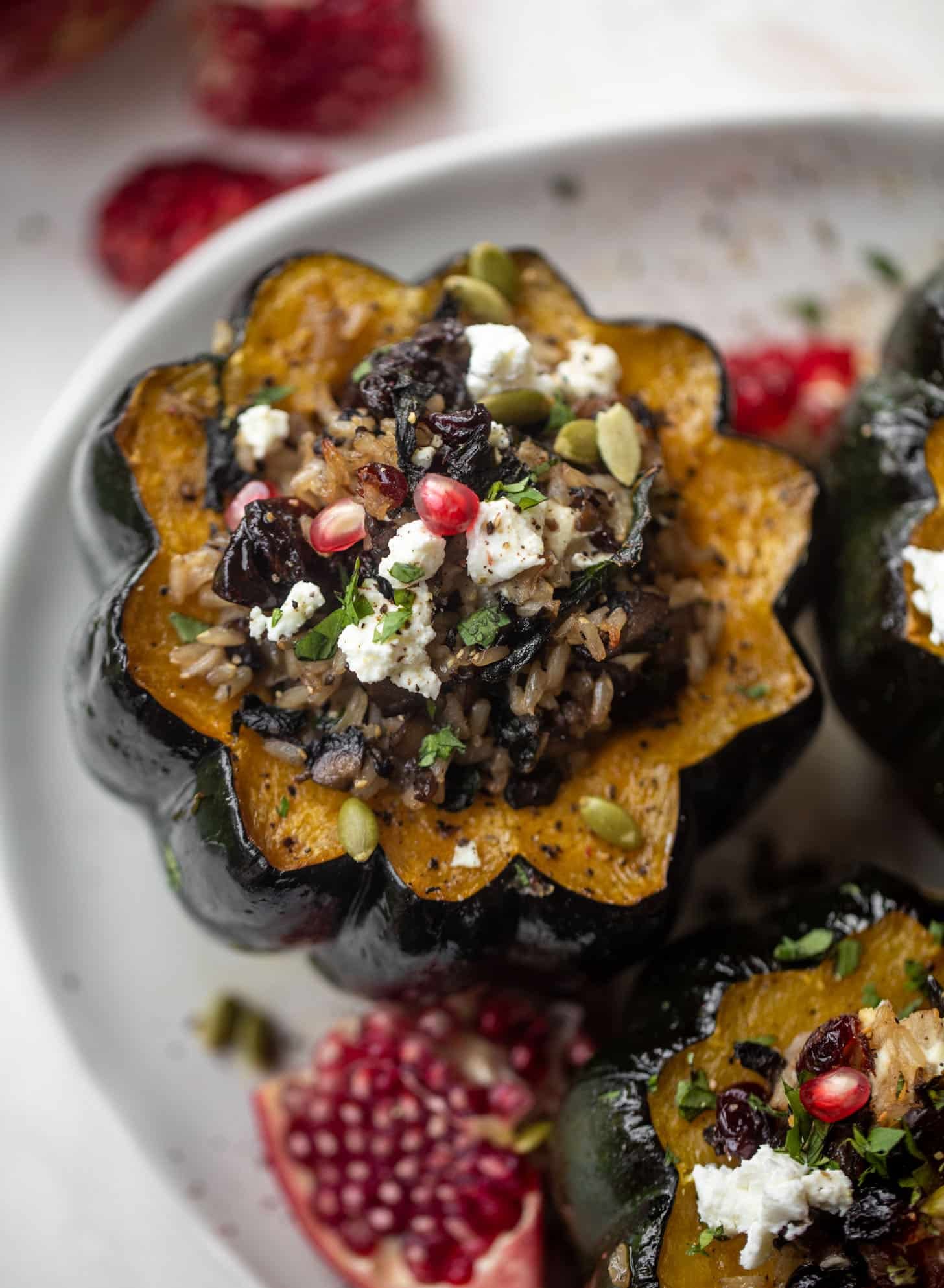 stuffed acorn squash