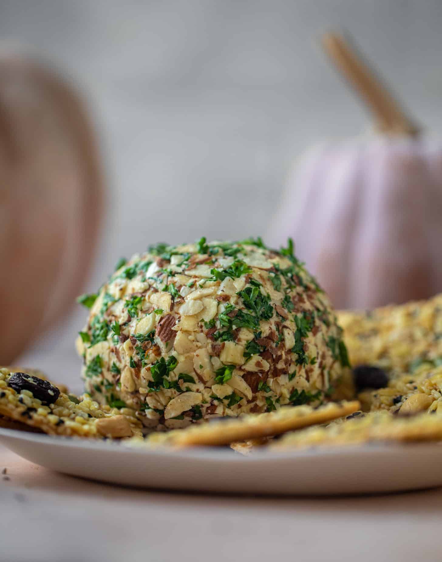 pumpkin cranberry cheeseball