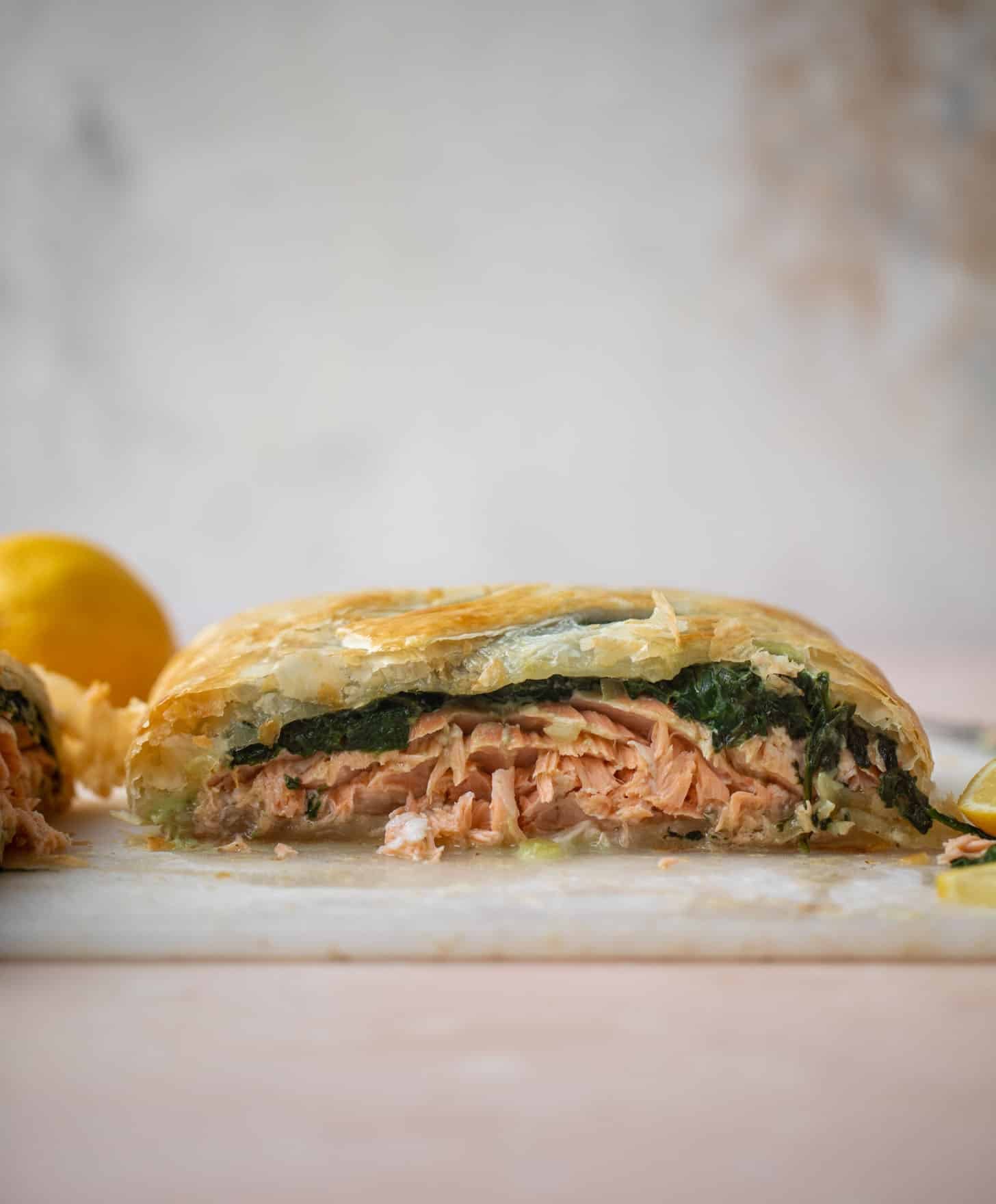 puff pastry wrapped salmon recipe