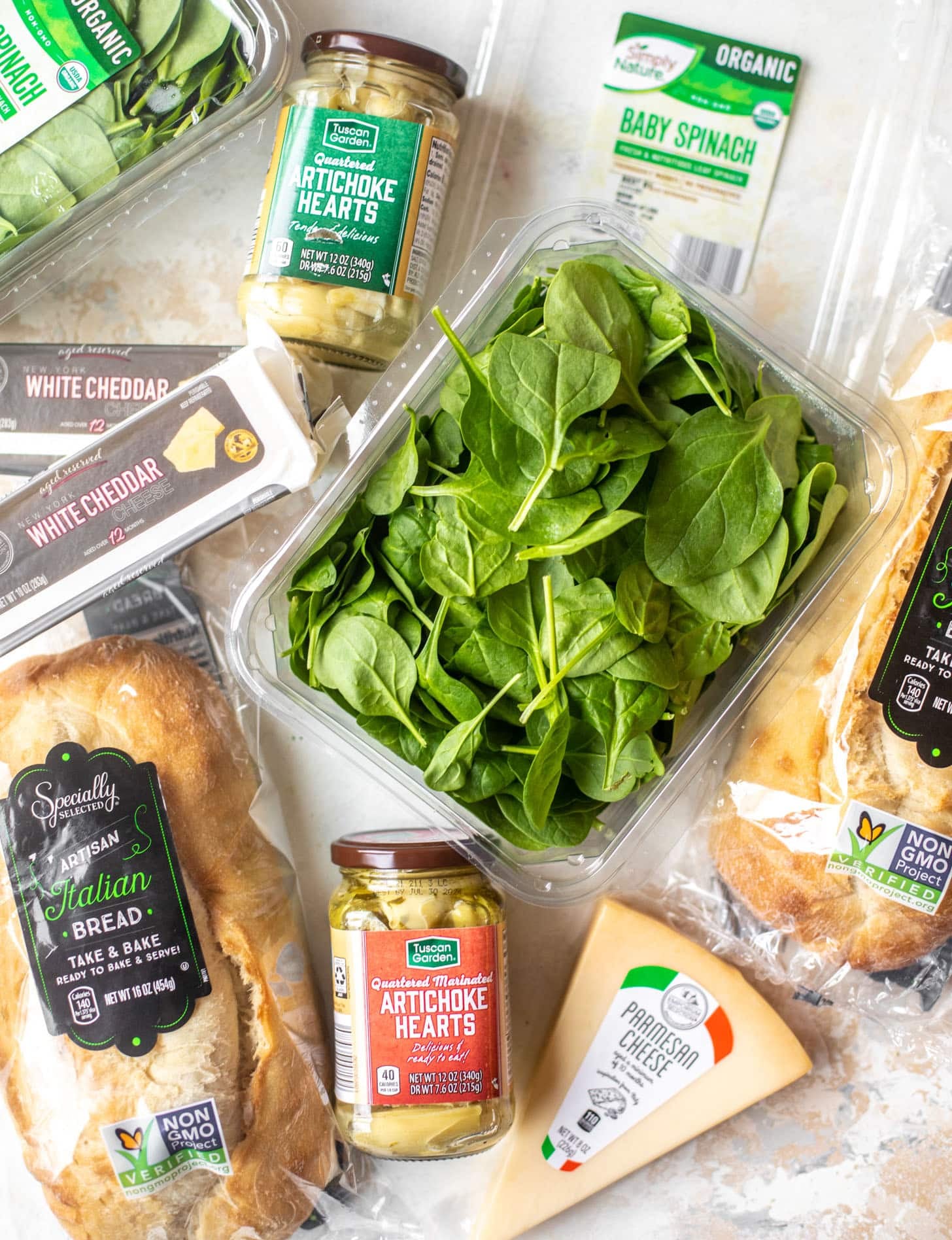 ingredients from ALDI