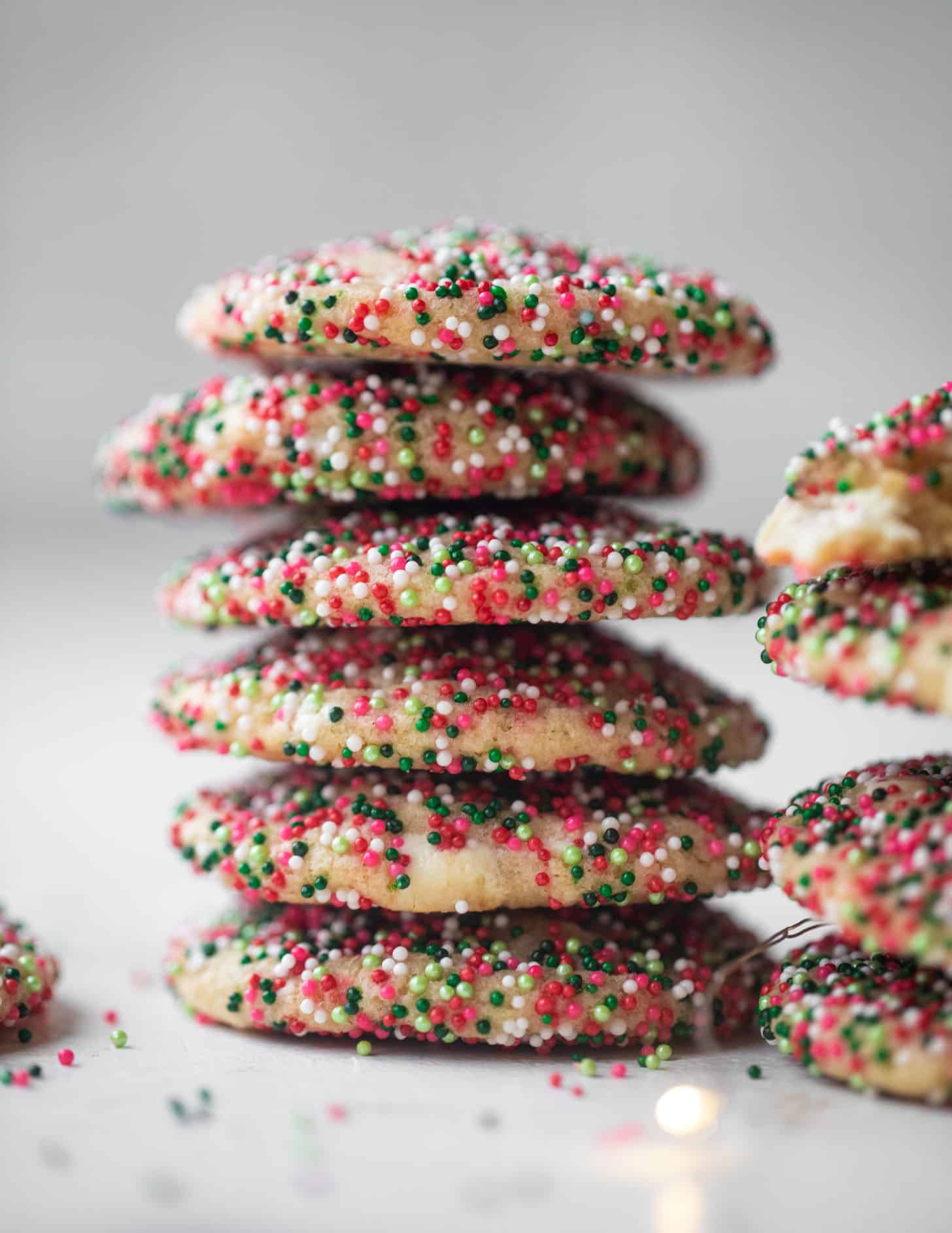 chewy sprinkle cookies