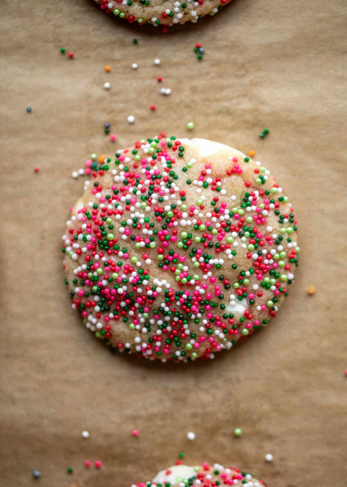 chewy sprinkle cookies