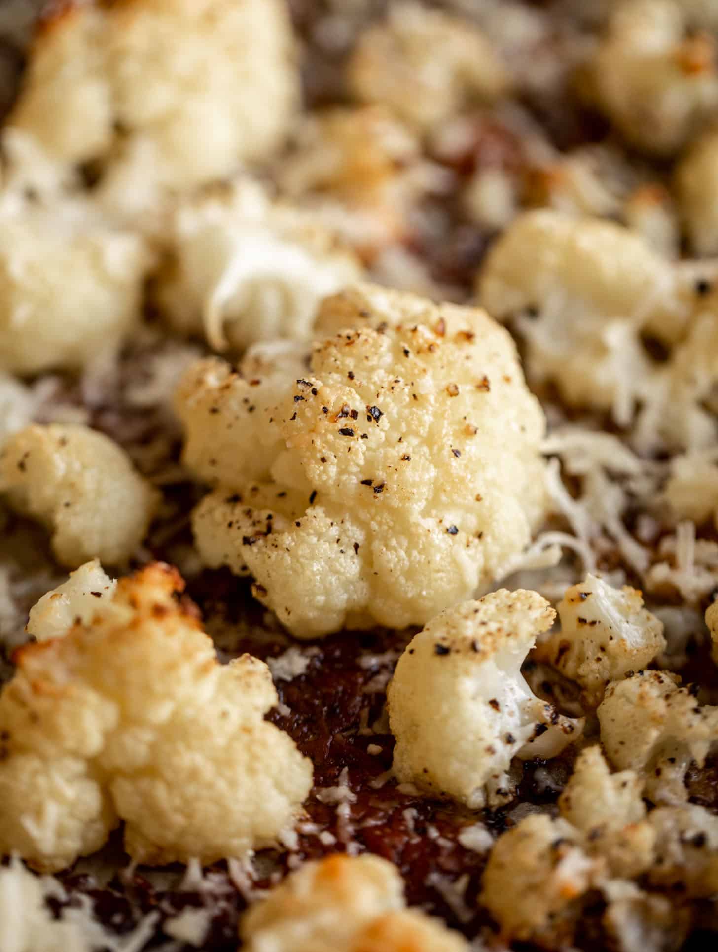 cacio e pepe roasted cauliflower